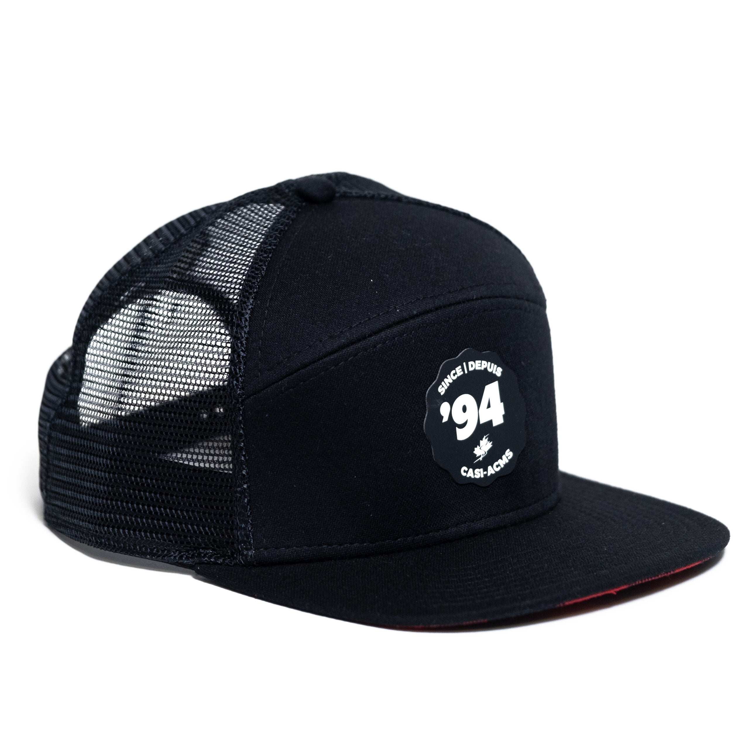 Tradesman Cap - Black / Casquette à écusson - Noir